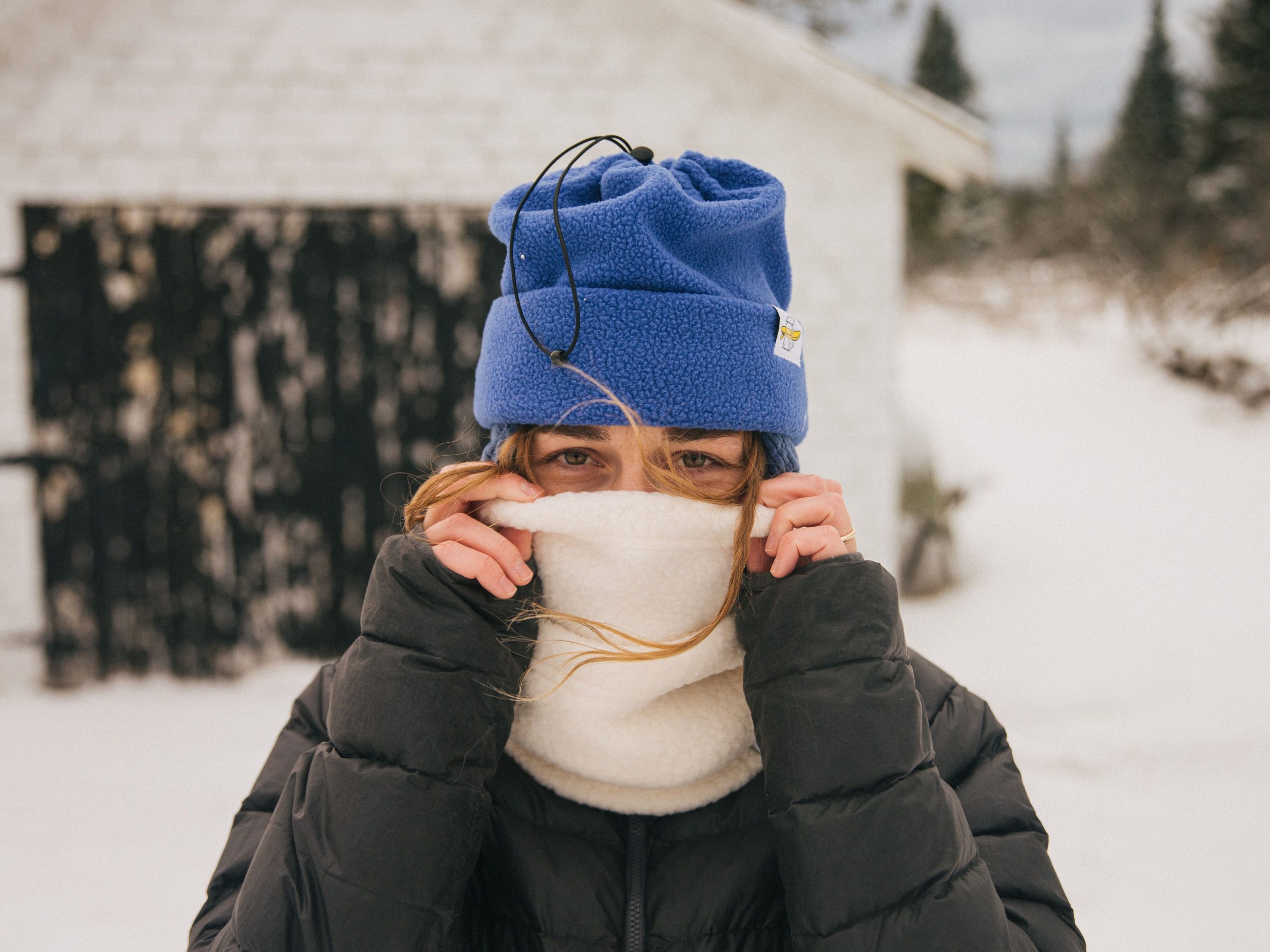 SBS x Synch Tec Surfy Sherpy Beanie – Blizzard – Sleeping Bear Surf