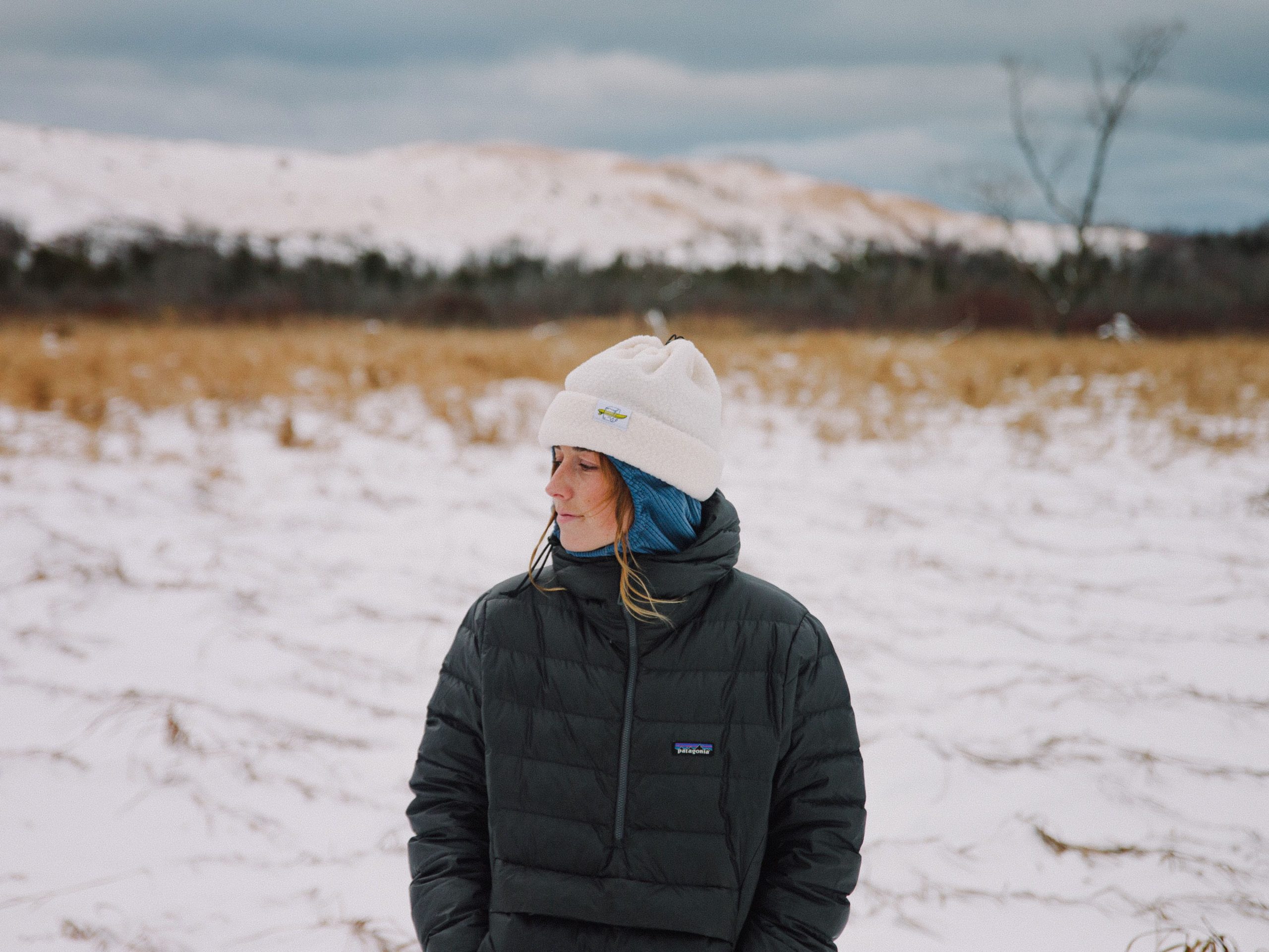 SBS x Synch Tec Surfy Sherpy Beanie – Blizzard – Sleeping Bear Surf