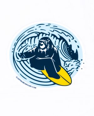 Burreled Bear Sticker