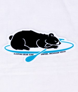 Snoozin’ Bear Sticker