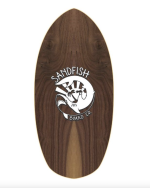 DB Sandfish Walnut Woody Skimboard