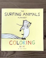 The Surfing Animals Alphabet Coloring Book