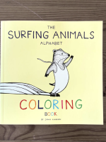 The Surfing Animals Alphabet Coloring Book