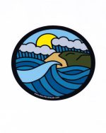 Stormy Bluff Sticker
