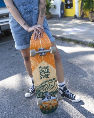 Sleeping Bear Surf Skate Deck