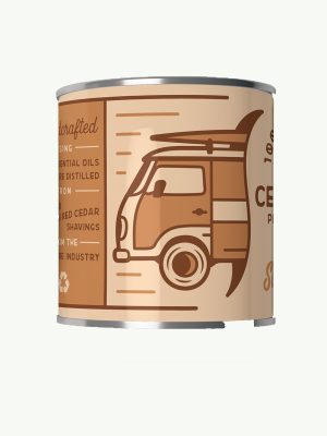 Cedarwood 8oz Candle - Image 3
