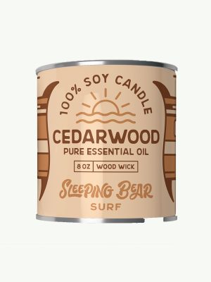 Cedarwood 8oz Candle