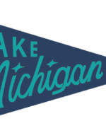 Lake Michigan Pennant Flag